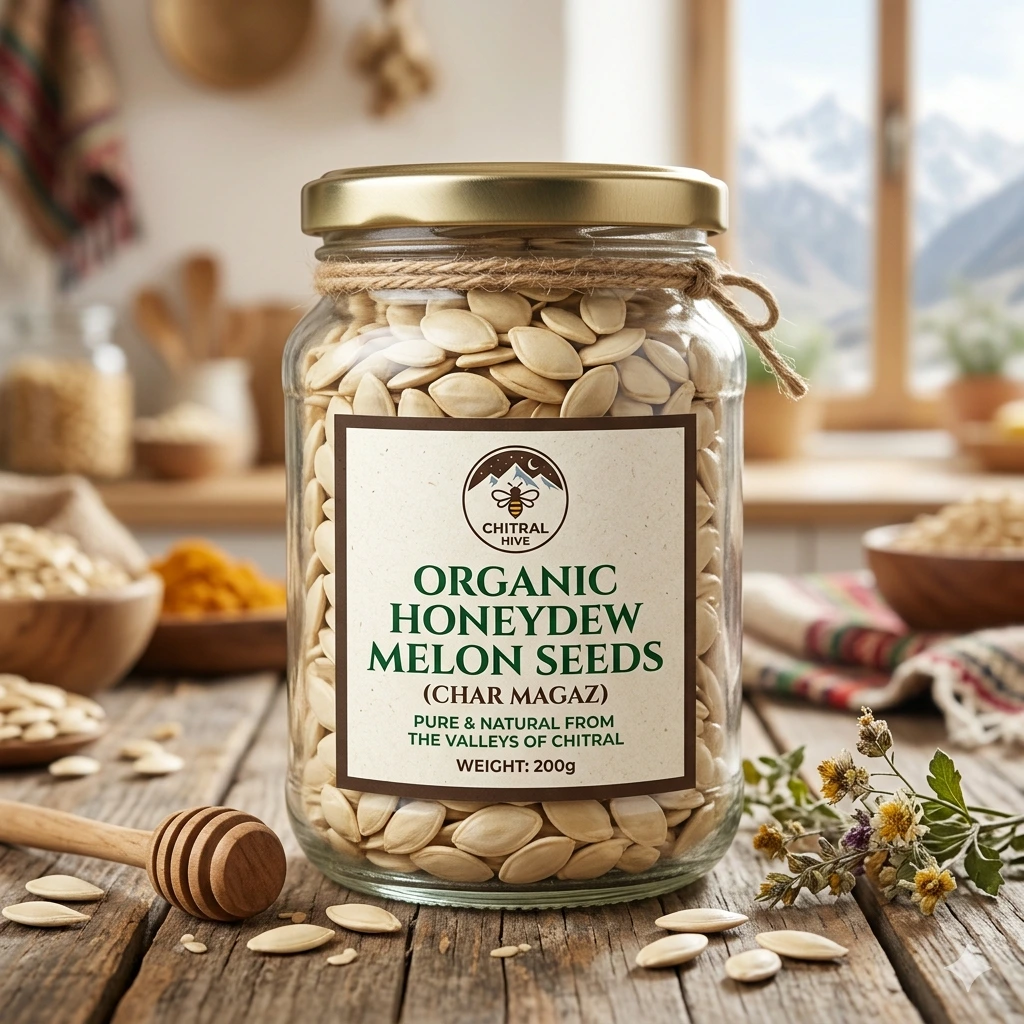 Organic Honeydew Melon Seeds (Char Magaz)
