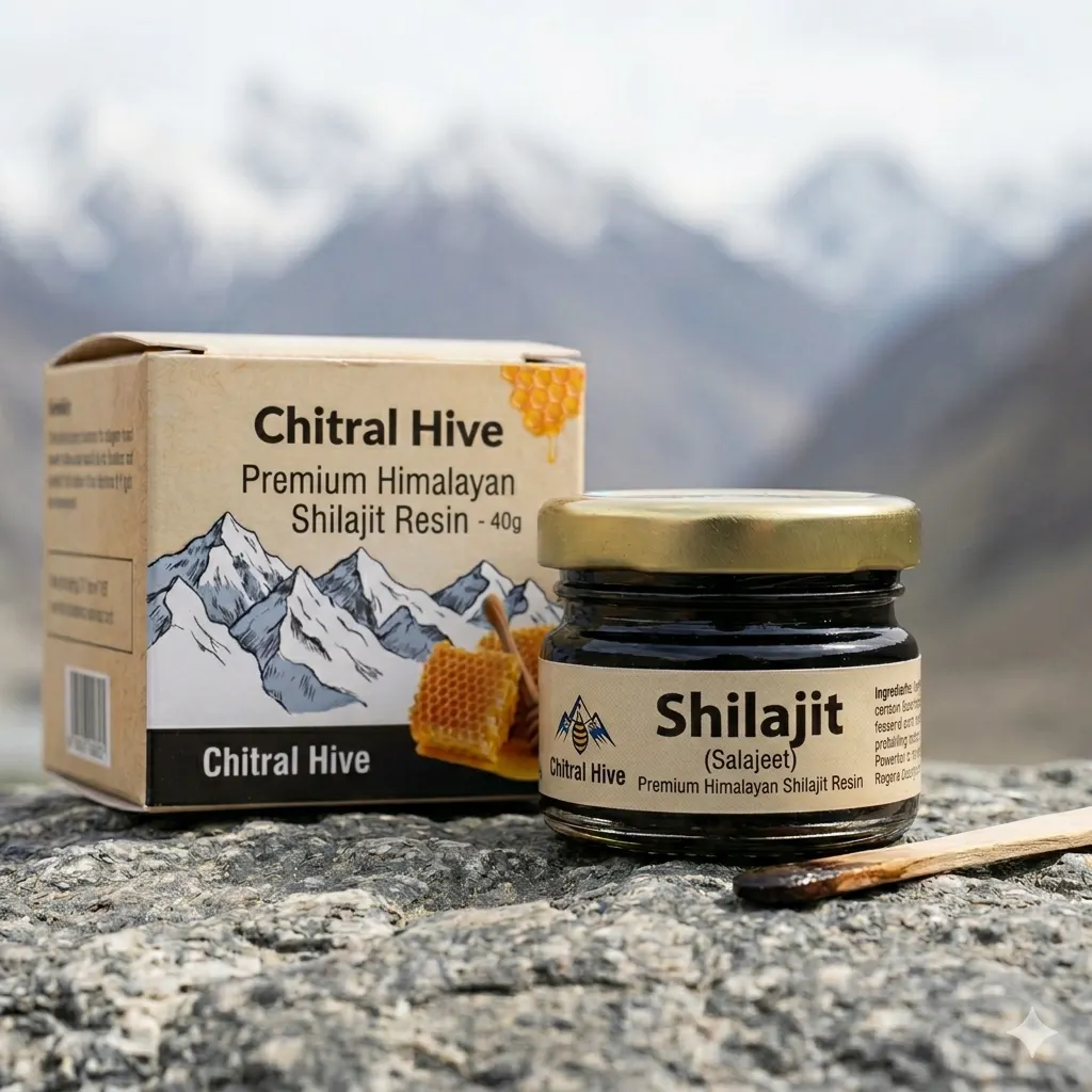 Pure Himalayan Shilajit 40g (Salajit) — Original Chitral Resin