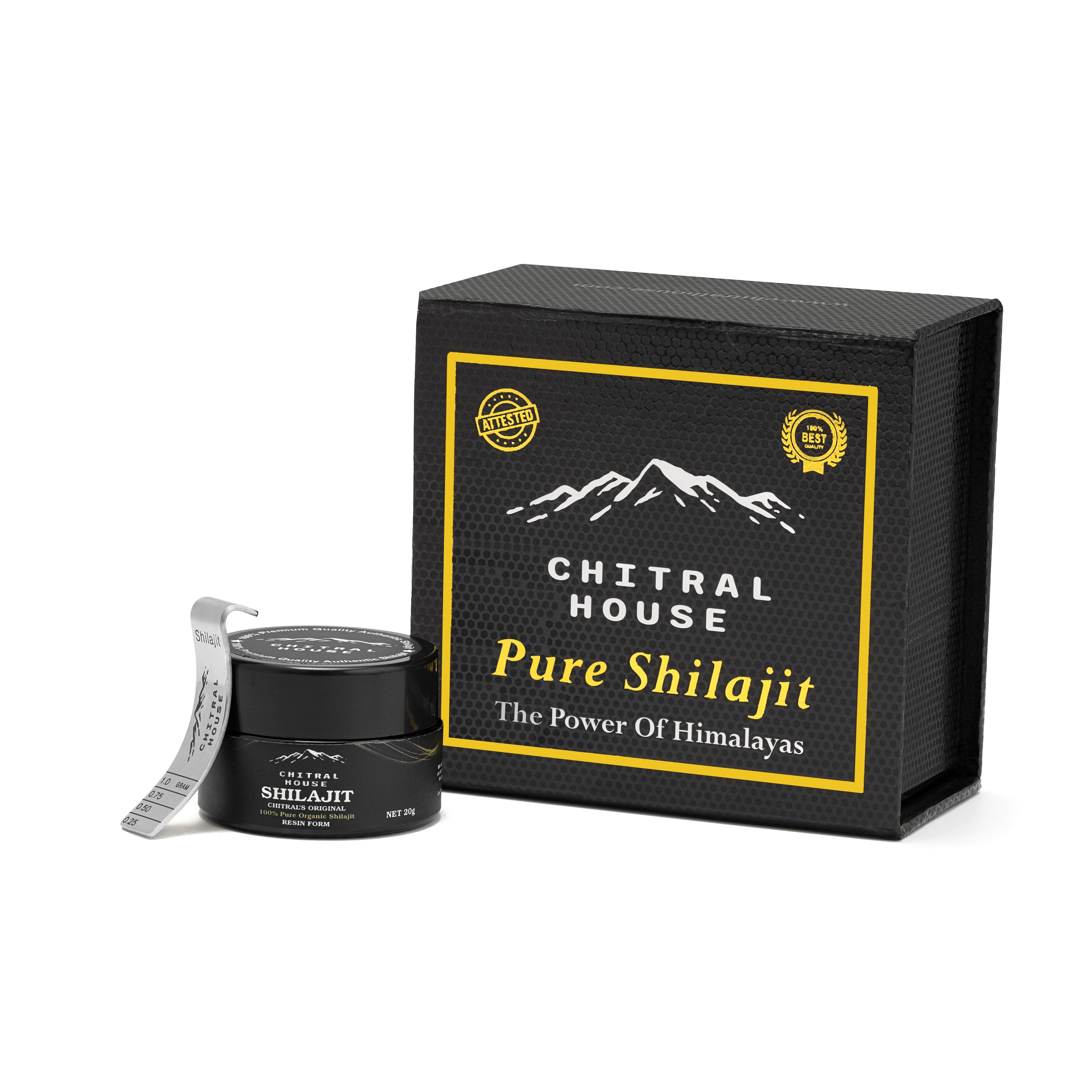 Buy 20g Shilajit in Pakistan – Chitral House Premium Himalayan Resin - Image 1