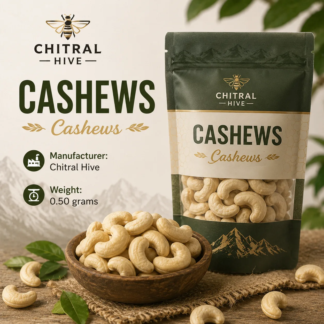 Premium Cashews (Kaju) Online in Pakistan